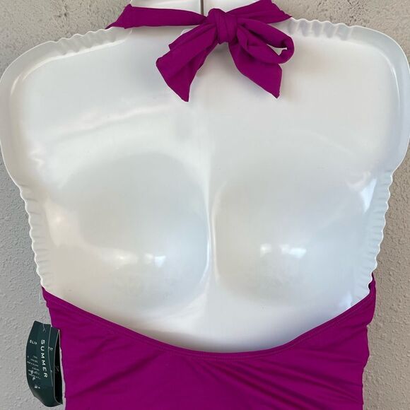 NWT Lauren Ralph Lauren Tankini Top Size 10 - Picture 5 of 6